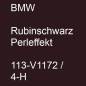 Preview: BMW, Rubinschwarz Perleffekt, 113-V1172 / 4-H.